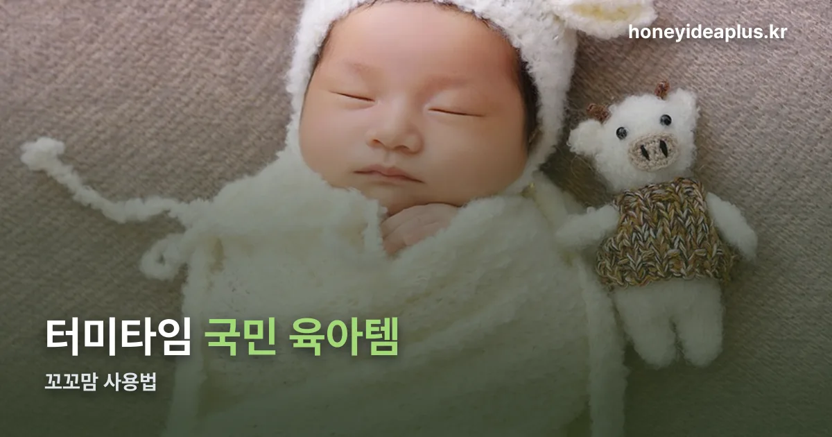 꼬꼬맘 사용법 정리 썸네일