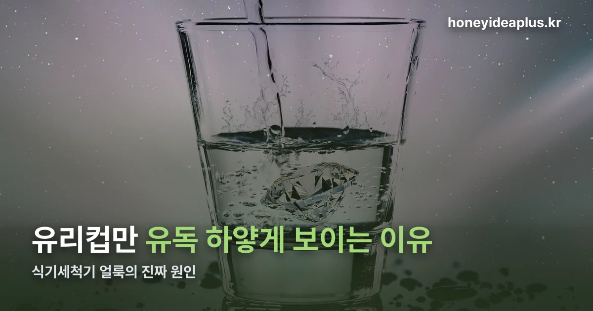 식기세척기 얼룩 정리 썸네일